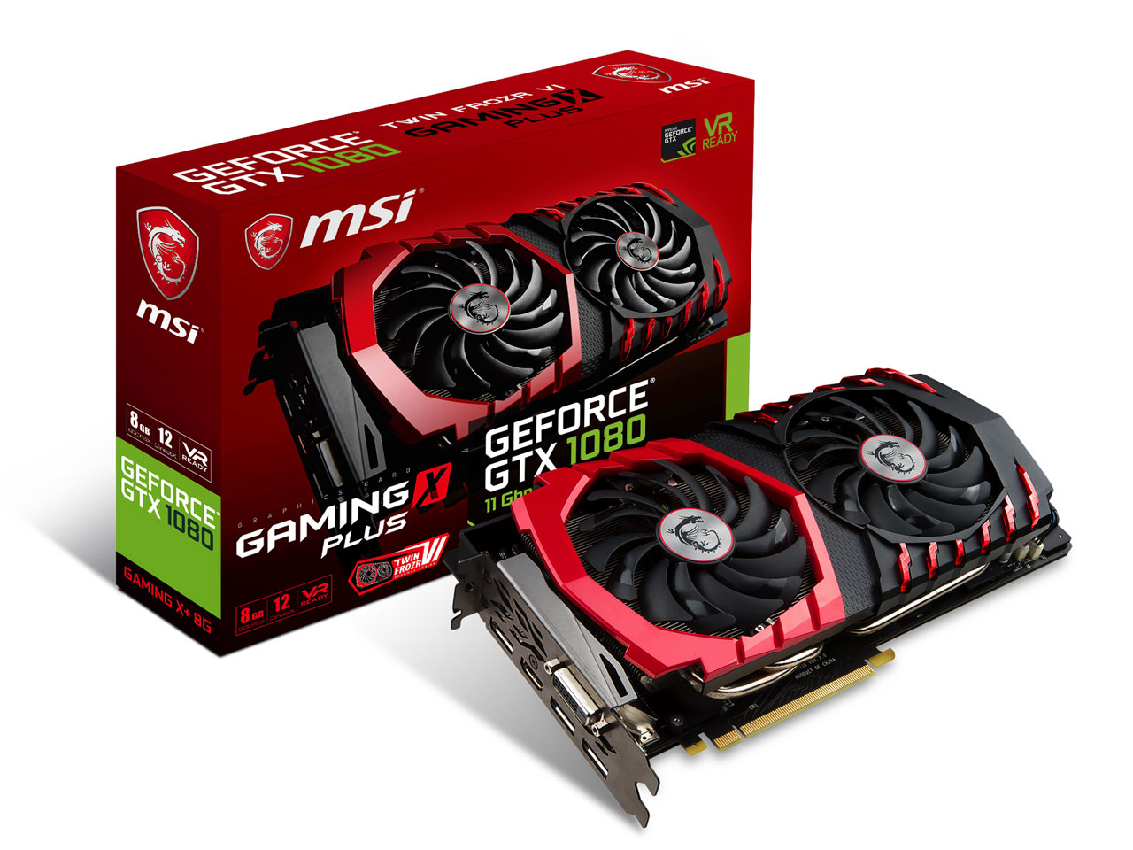 GTX 1080 GAMING X+ 8G [PCIExp 8GB] �̐��i�摜