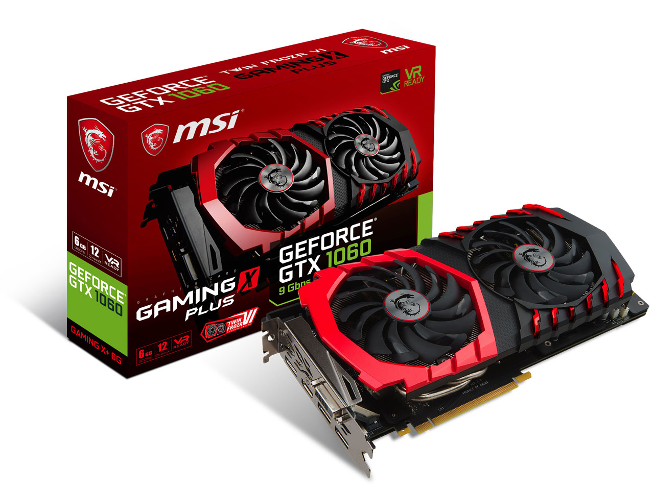 GTX 1060 GAMING X+ 6G [PCIExp 6GB] �̐��i�摜