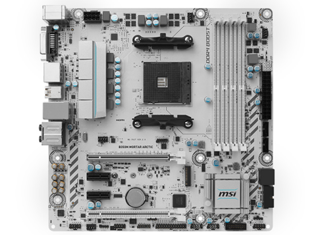 B350M MORTAR ARCTIC �̐��i�摜