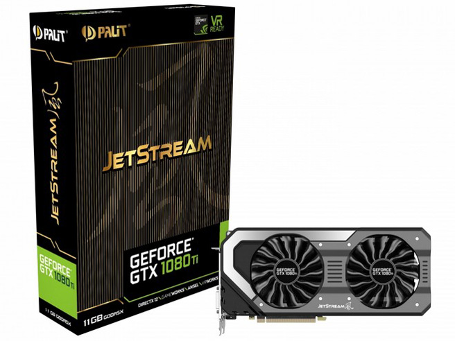 NEB108T015LC-1020J (GeForce GTX 1080 Ti 11GB JetStream) [PCIExp 11GB] �h�X�p��Web���胂�f�� �̐��i�摜