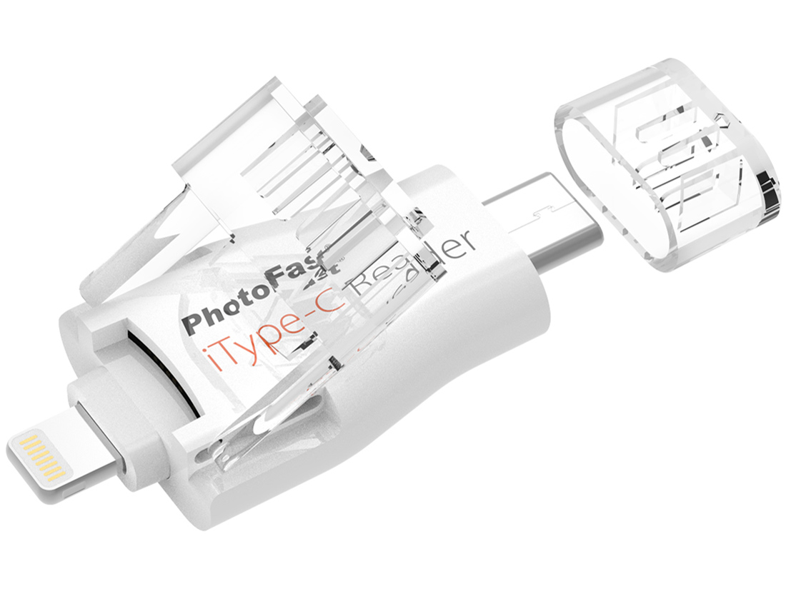 iType-C Reader [Lightning/USB Type-C/USB/microUSB 3in1]