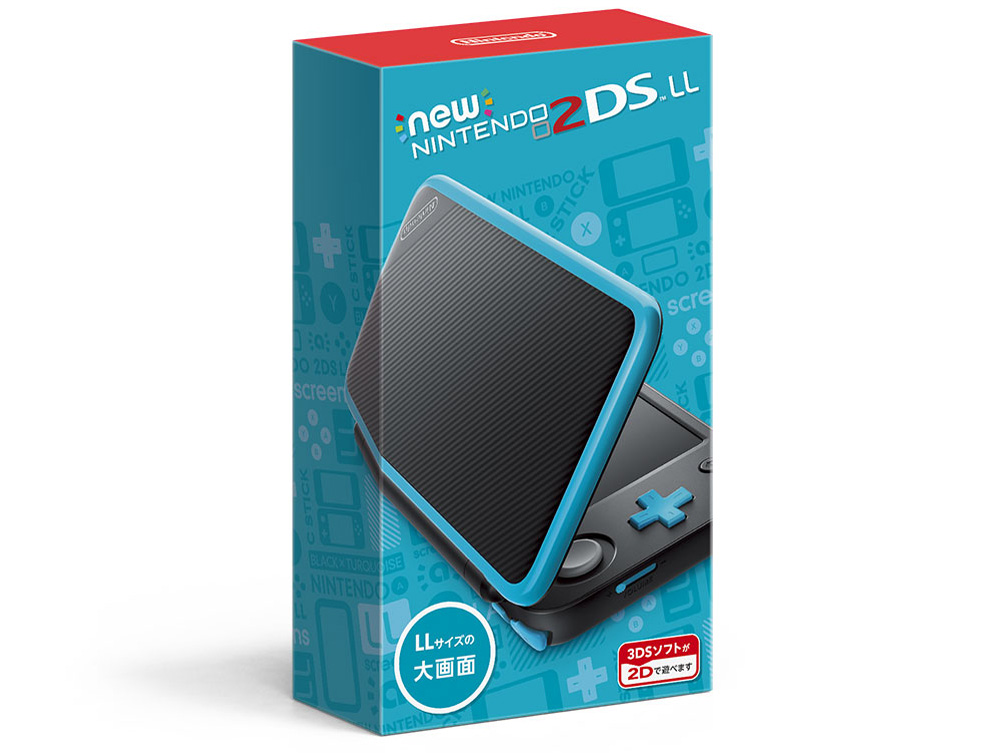 New�j���e���h�[2DS LL [�u���b�N×�^�[�R�C�Y]