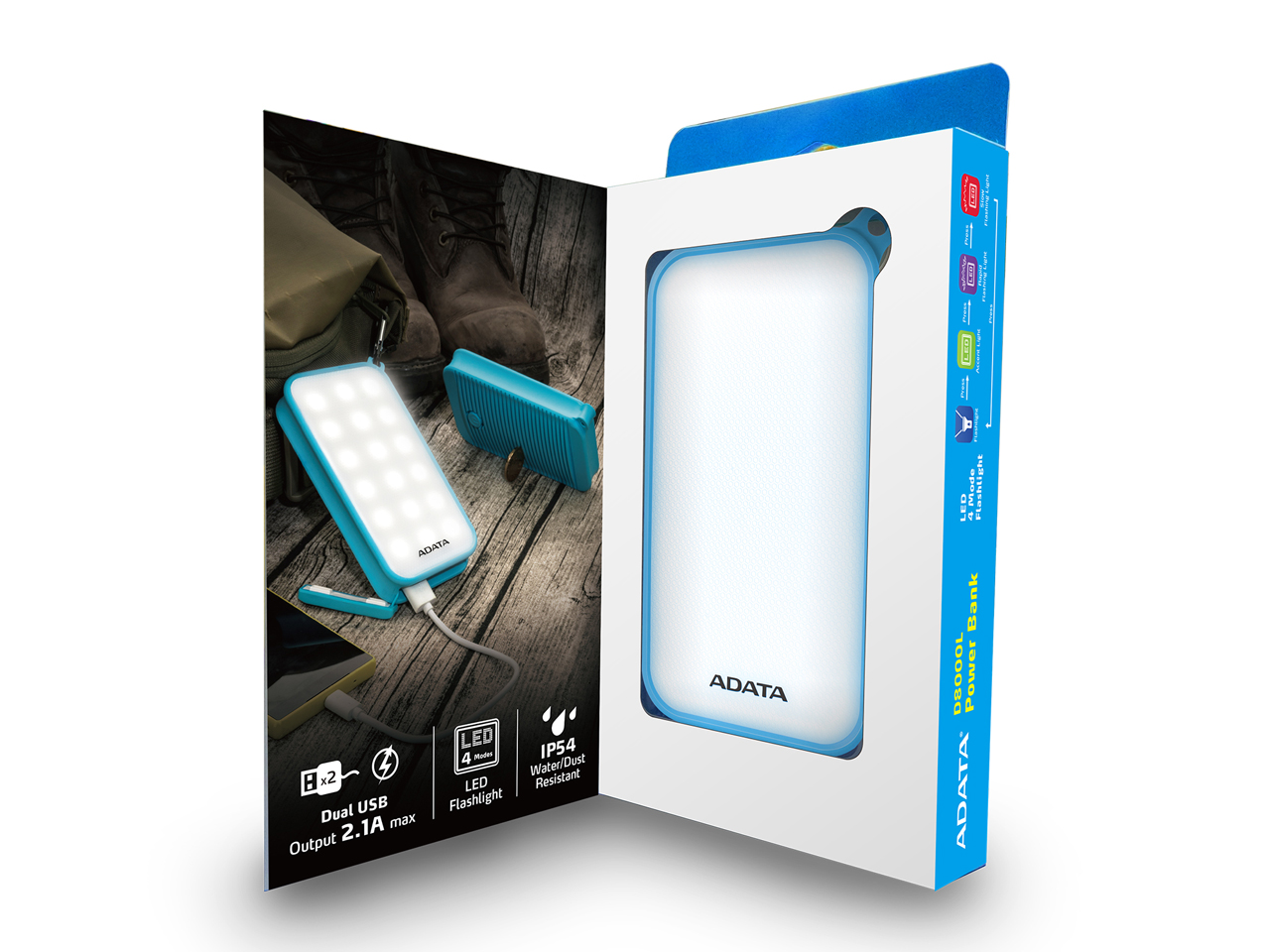 Power Bank AD8000L-5V-CBL [�u���[]
