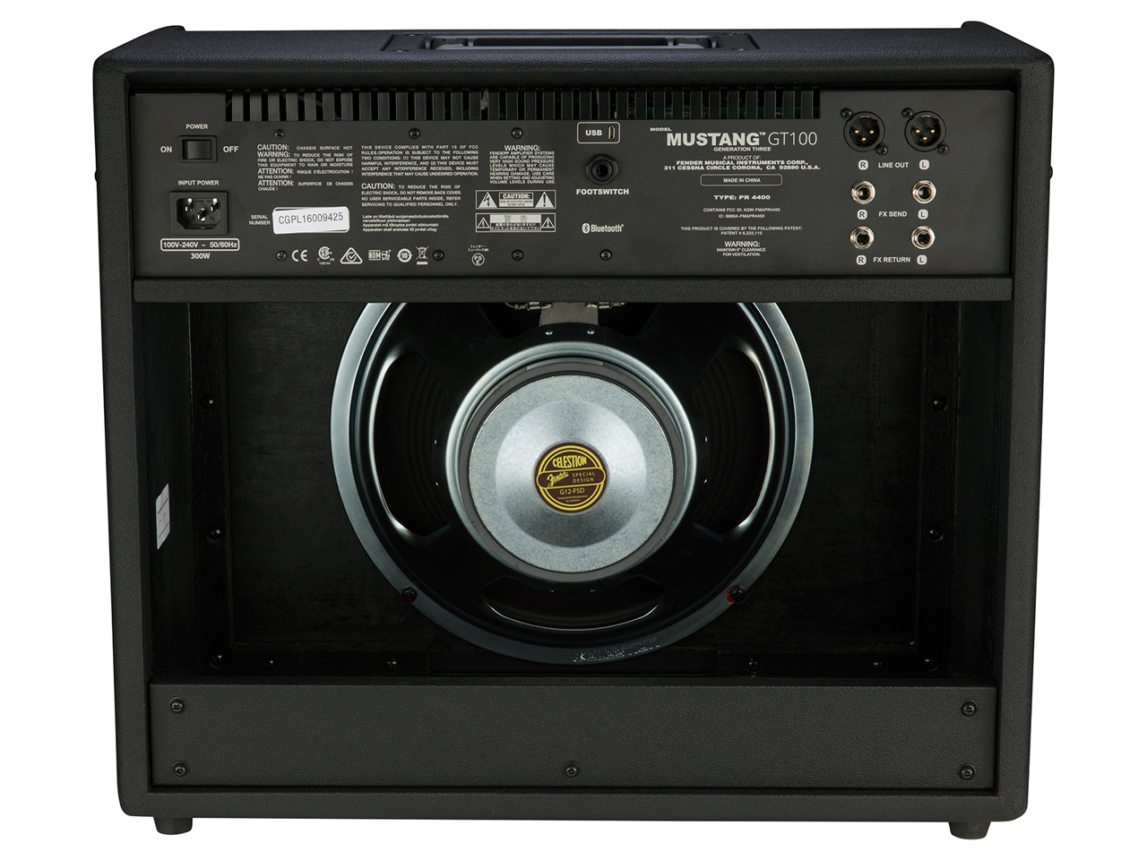 MUSTANG GT 100 [Black]