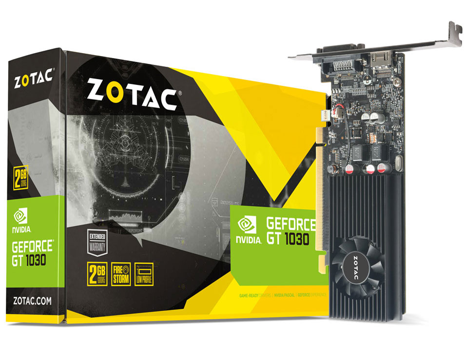 ZOTAC GeForce GT 1030 2GB GDDR5 ZT-P10300A-10L [PCIExp 2GB] �̐��i�摜