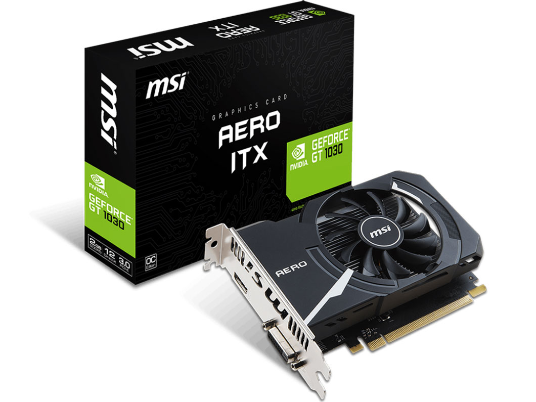 GT 1030 AERO ITX 2G OC [PCIExp 2GB] �̐��i�摜