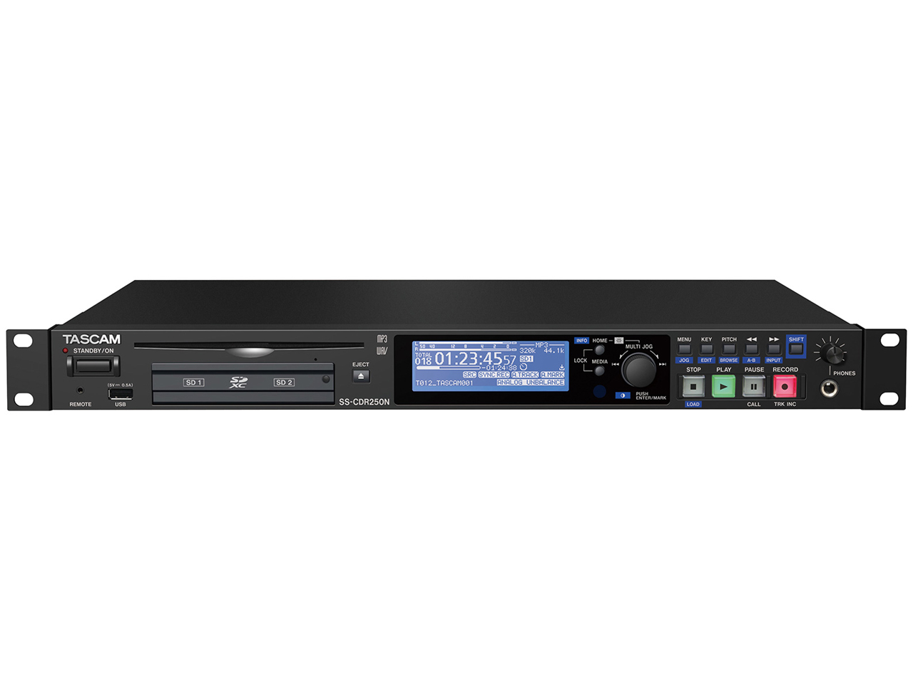 TASCAM SSCDR250N 取扱説明書・レビュー記事 トリセツ