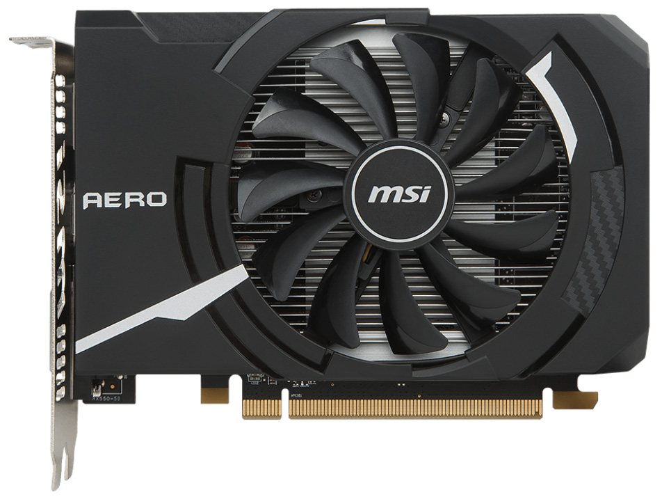 Radeon RX 550 AERO ITX 4G OC [PCIExp 4GB]