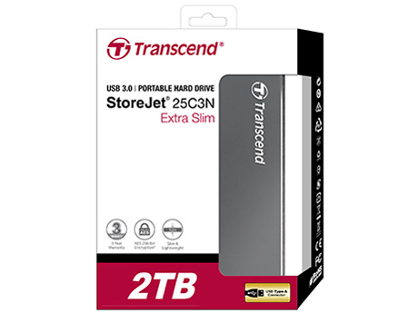 StoreJet 25C3 TS2TSJ25C3N [Iron Gray]