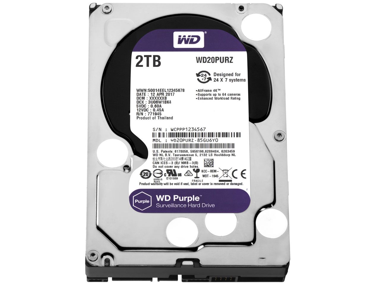 WD20PURZ [2TB SATA600 5400] �̐��i�摜