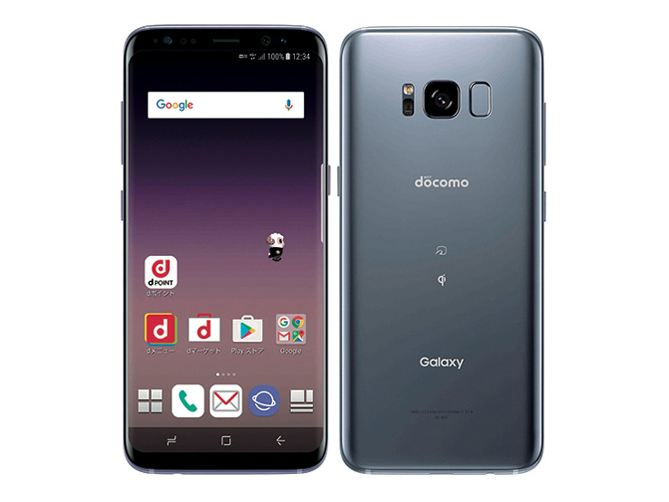 Galaxy S8 SC-02J docomo [Orchid Gray] �̐��i�摜