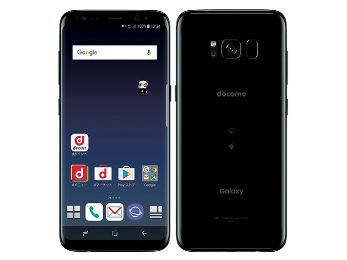 Galaxy S8 SC-02J docomo [Midnight Black] �̐��i�摜