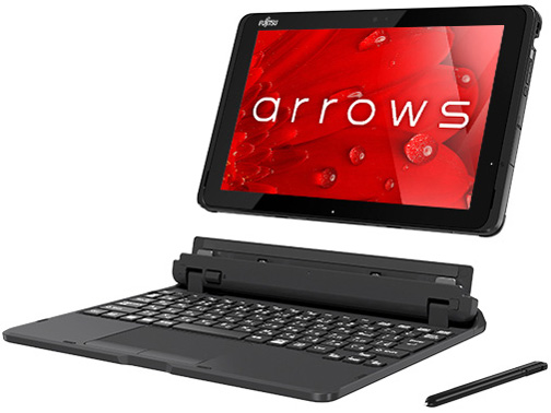 arrows Tab QH�V���[�Y WQ2/B1 KC_WQ2B1_A019 eMMC128GB�EOffice���ڃ��f�� �y�ʃX�����L�[�{�[�h�t�� �̐��i�摜