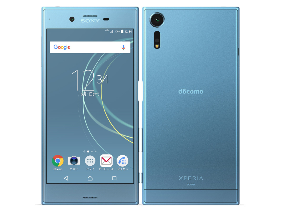 Xperia XZs SO-03J docomo [Ice Blue] �̐��i�摜