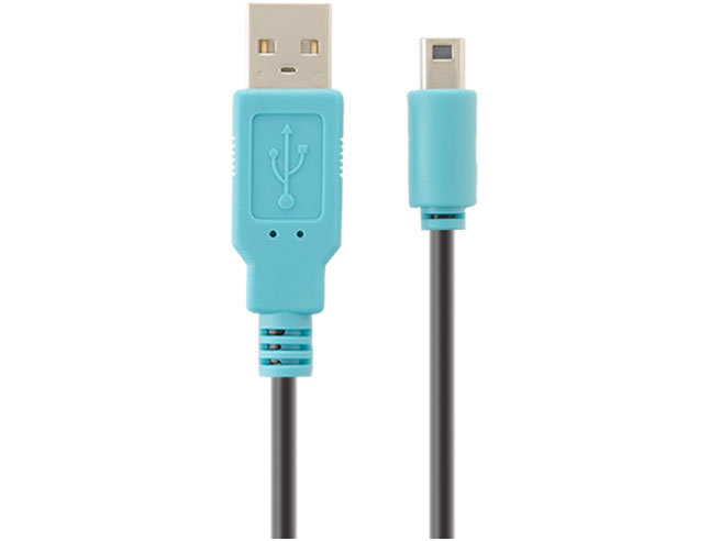 CYBER�EUSB�[�d�X�g���[�g�P�[�u�� 1.2m(New 2DS LL�p) CY-N2DLSTC1-BB [�u���b�N×�u���[] �̐��i�摜