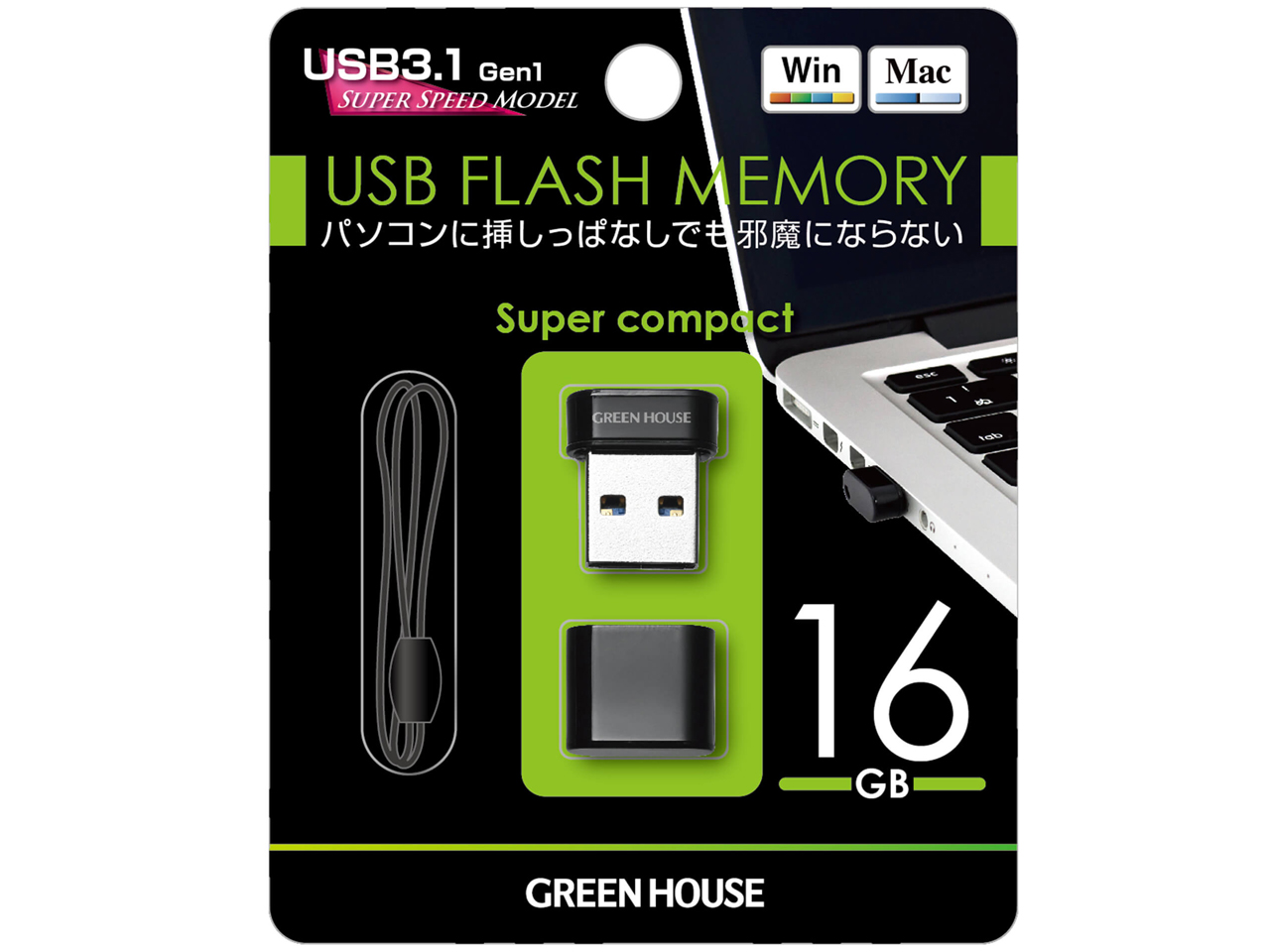 GH-UF3MA16G-BK [16GB]