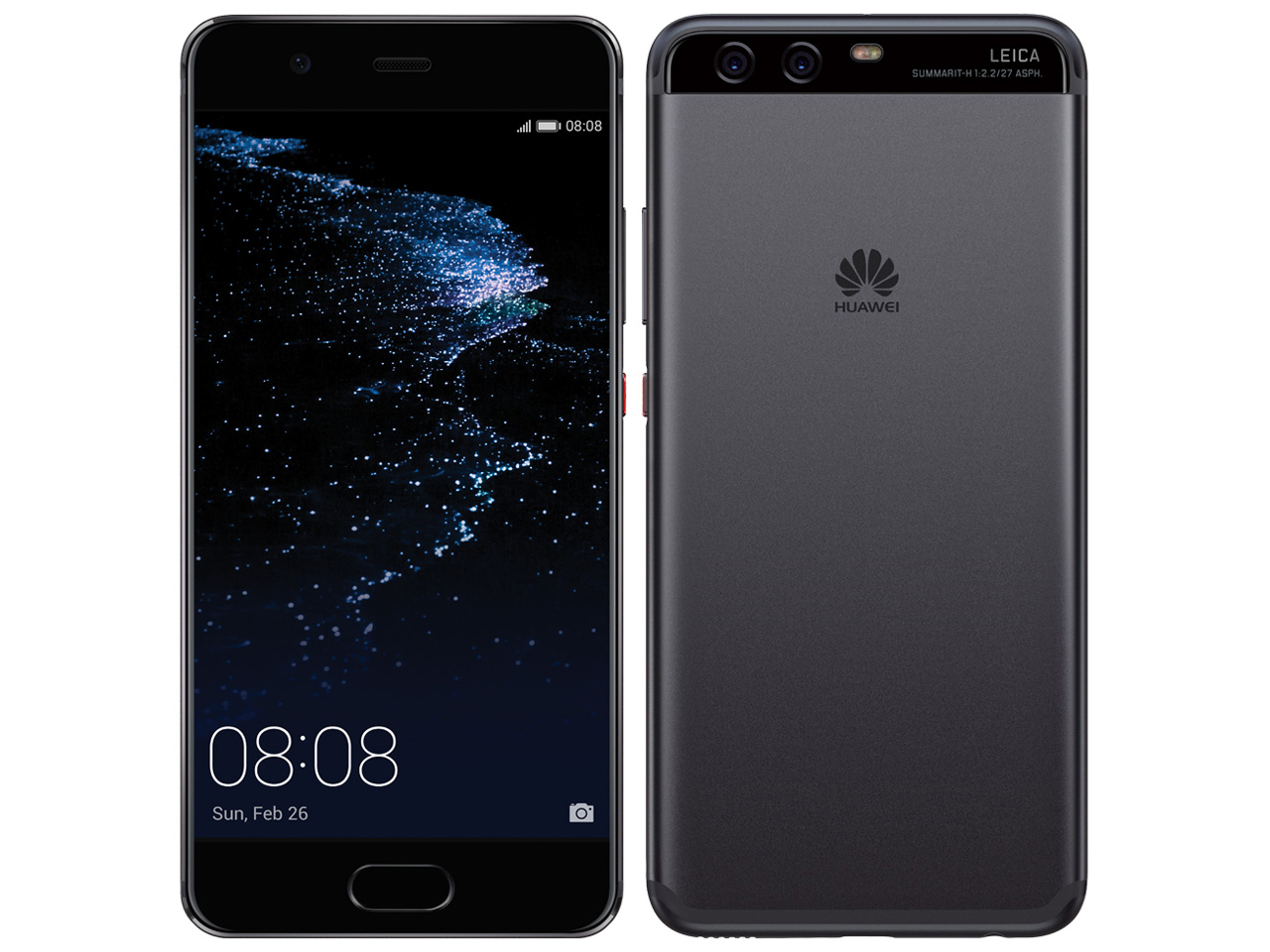 HUAWEI P10 SIM�t���[ [�O���t�@�C�g�u���b�N] �̐��i�摜