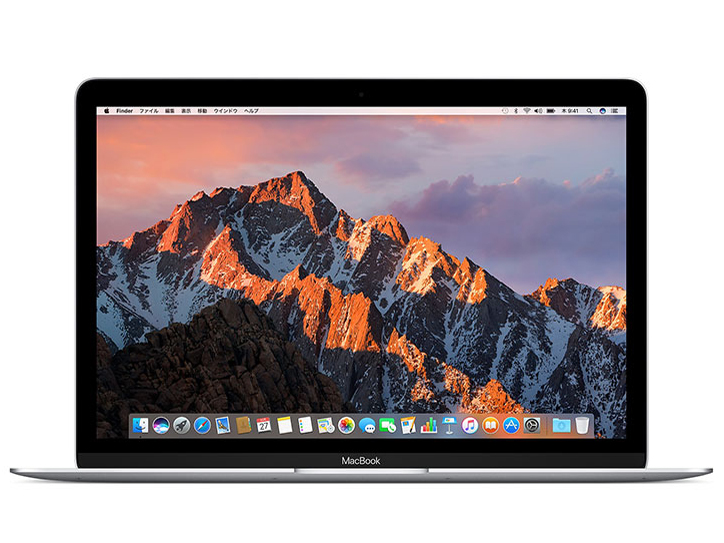 Retinaディスプレイ搭載！MacBook 2017 Apple MacBook Retinaディスプレイ 1300/12 MNYJ2J/A [シルバー
