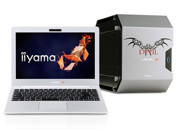 LEVEL-13FH052-i7-TNSVI [Windows 10 Home����] Core i7/16GB������/250GB SSD+1TB HDD/GTX 1070 GPU BOX�t��/13�C���` �̐��i�摜