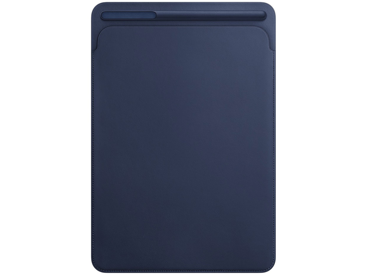 スマホ・タブレット・パソコン APPLE MPU22FE/A Apple 10.5インチiPad Pro用 レザースリーブ MPU22FE/A [ミッドナイト
