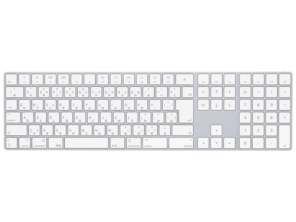 Apple Magic Keyboard テンキー付き (JIS) MQ052J/A  - 価格.com