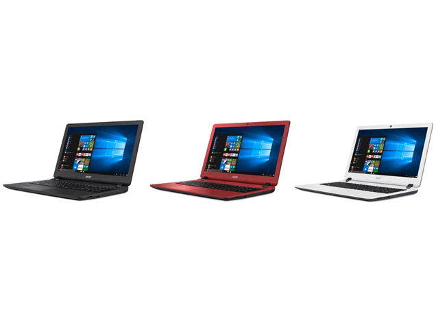 �w�J���[�o���G�[�V�����x Aspire ES 15 ES1-533-N14D/K [�~�b�h�i�C�g�u���b�N] �̐��i�摜