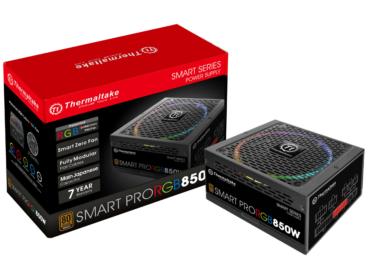 SMART PRO RGB 850W PS-SPR-0850FPCBJP-R [Black]
