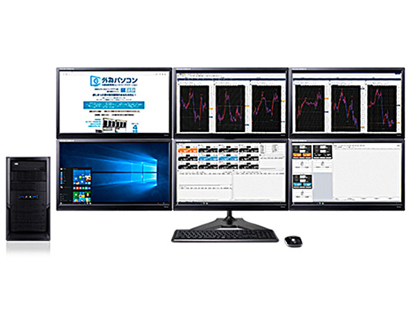 PRO-Gaitame.6 v3 [Windows 10 Pro����] Core i7/16GB������/240GB SSD+1TB HDD/GT 730 �̐��i�摜