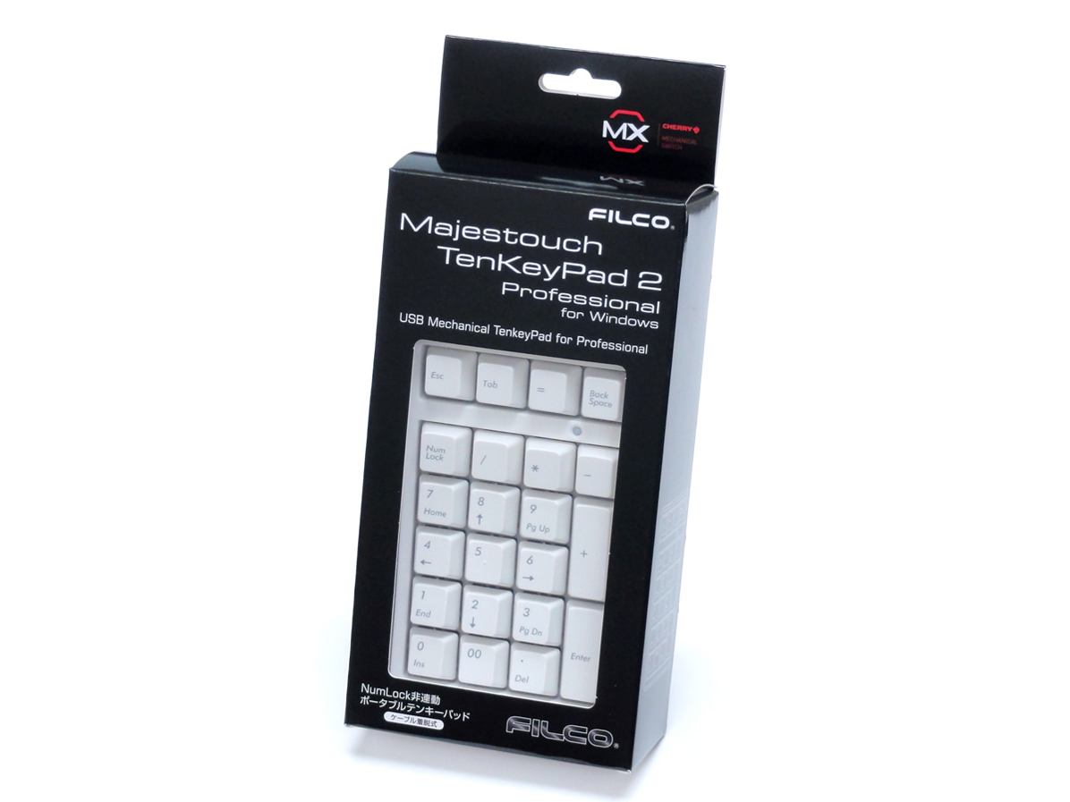 Majestouch TenKeyPad 2 Professional FTKP22M/MW2 ���� [�}�b�g�z���C�g]