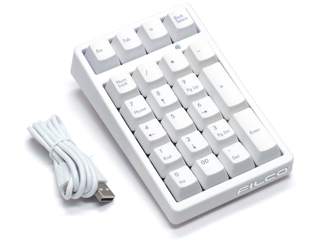 Majestouch TenKeyPad 2 Professional FTKP22M/MW2 ���� [�}�b�g�z���C�g] �̐��i�摜