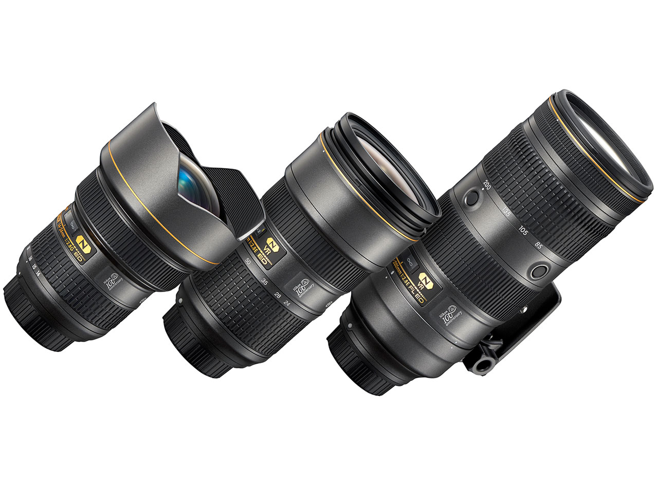 NIKKOR F2.8�Y�[�� �g���v�������Y�Z�b�g 100���N�L�O���f�� �̐��i�摜