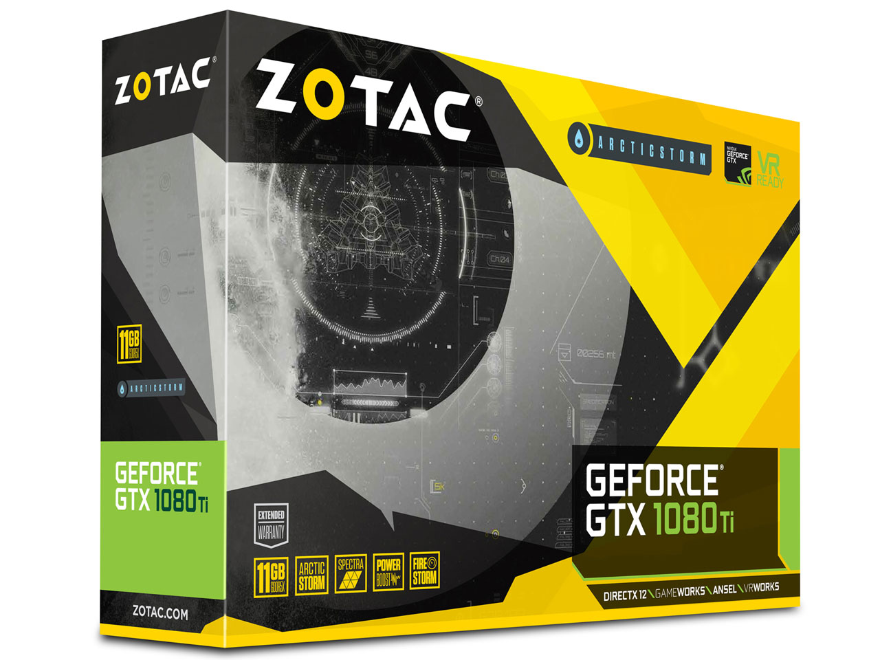 ZOTAC GeForce GTX 1080 Ti ArcticStorm ZT-P10810E-30P [PCIExp 11GB]