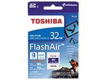 『パッケージ』 FlashAir W-04 SD-UWA032G [32GB] の製品画像