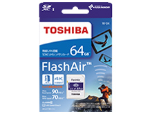『パッケージ』 FlashAir W-04 SD-UWA064G [64GB] の製品画像