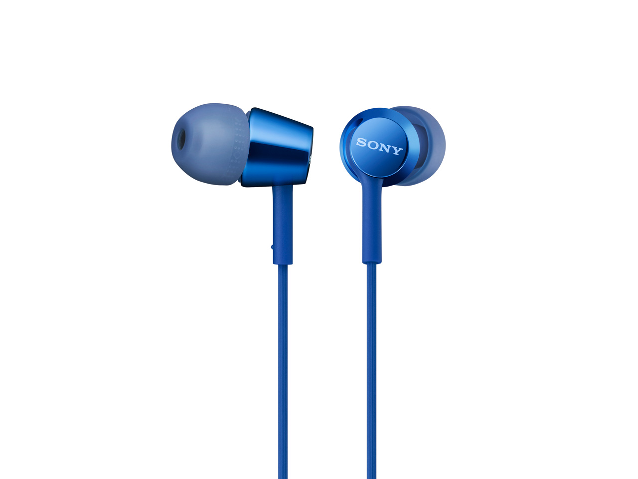 ソニー SONY イヤホン MDR-EX155AP : カナル型 リモコン・マイク付き ライトブルー MDR-EX155AP L n5ksbvb SONY MDR-EX155 (LI) [ブルー] 価格比較 - 価格.com