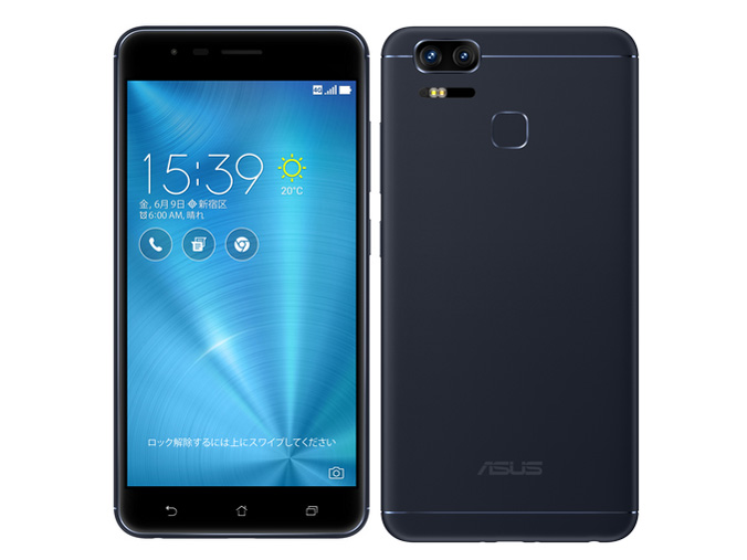 ZenFone Zoom S SIM�t���[ [�l�C�r�[�u���b�N] �̐��i�摜