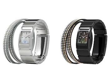 wena wrist Three Hands Square Crystal Edition WN-WT12S [�V���o�[]