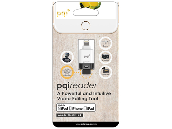 pqireader ICREALWH [Lightning microSD]