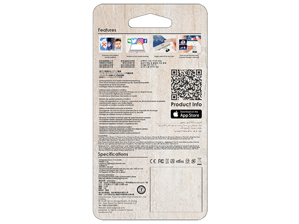 pqireader ICREALWH [Lightning microSD]