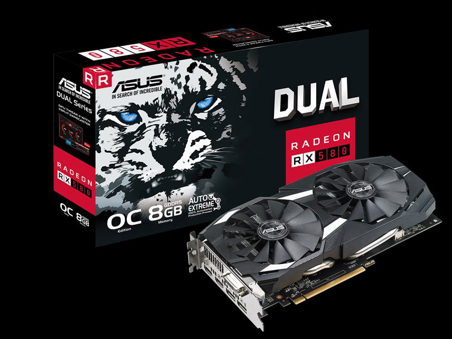 DUAL-RX580-O8G [PCIExp 8GB] �̐��i�摜