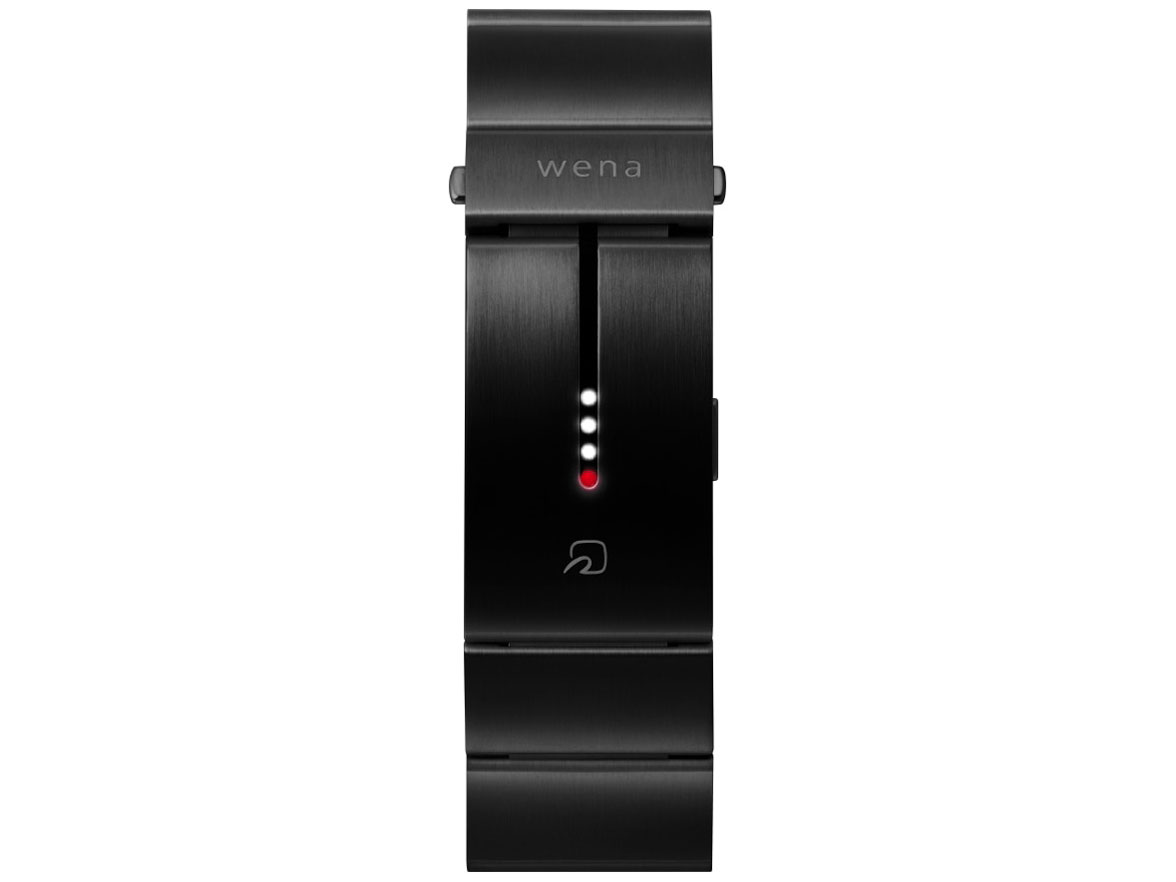 wena wrist WN-WB01B [�v���~�A���u���b�N] �̐��i�摜