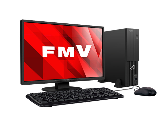 FMV ESPRIMO DH�V���[�Y WD2/B2 KC_WD2B2_A049 Core i7�E������16GB�ESSD 256GB+HDD 3TB�E21.5�^�t���EOffice���ڃ��f�� �̐��i�摜