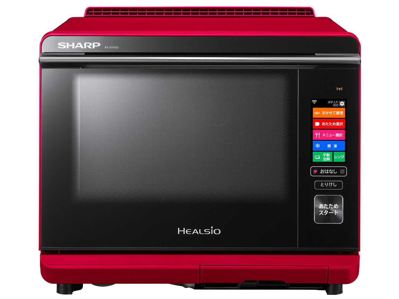 SHARP HEALSIO AX-XP200 オーブンレンジ　【ジャンク品】 ジャンク品】SHARP AX-XP200-R 「ヘルシオ」