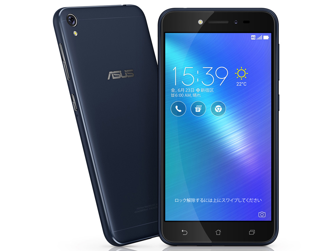 ZenFone Live SIM�t���[ [�l�C�r�[�u���b�N] �̐��i�摜