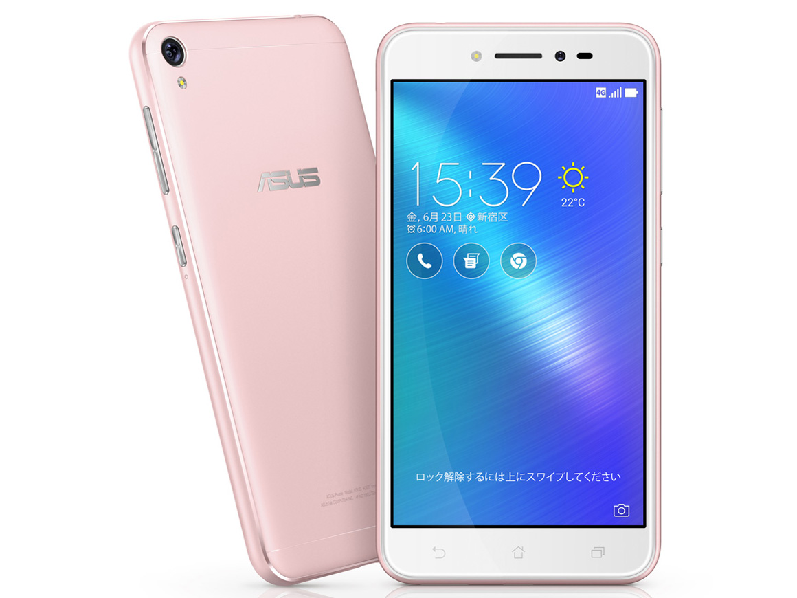 ZenFone Live SIM�t���[ [���[�Y�s���N] �̐��i�摜