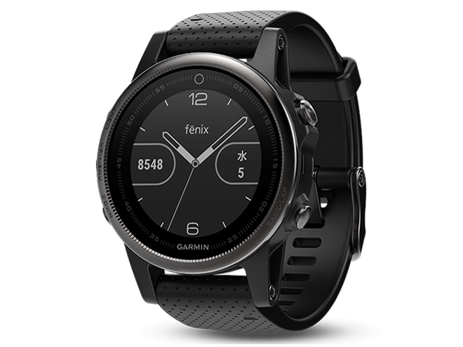 時計 GARMIN fenix 5S Plus Sapphire Black Garmin Fenix 5s Plus Multisport GPS Watch, One Size with