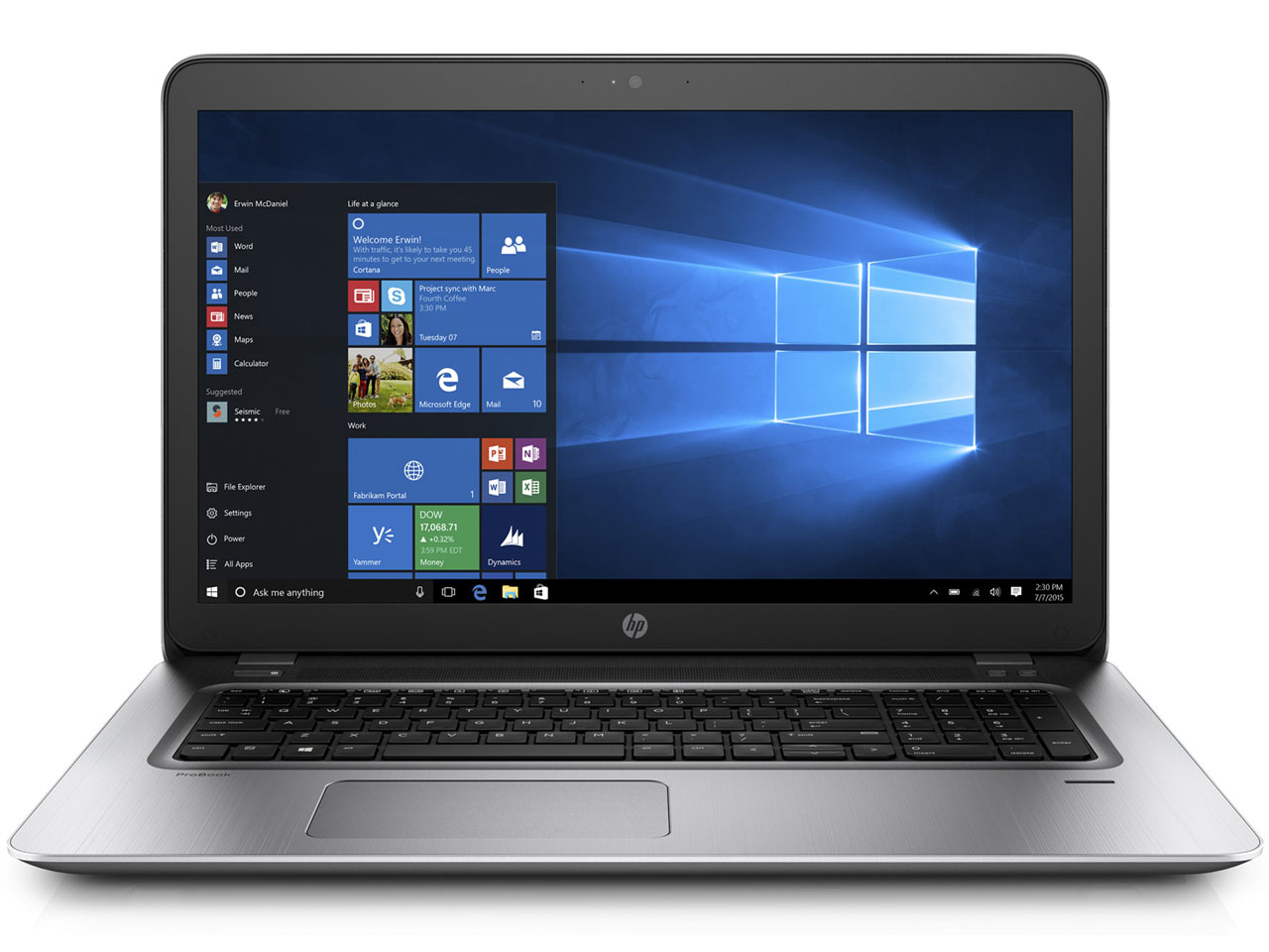 ProBook 470 G4 Notebook PC Win 10�r�W�l�X�m�[�g�L�����y�[��(Core i3) �̐��i�摜