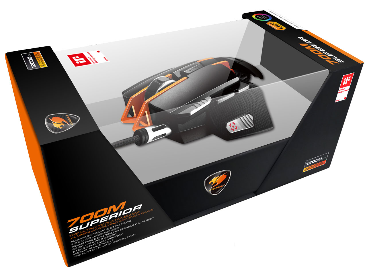 COUGAR 700M Superior gaming mouse CGR-WLMO-700