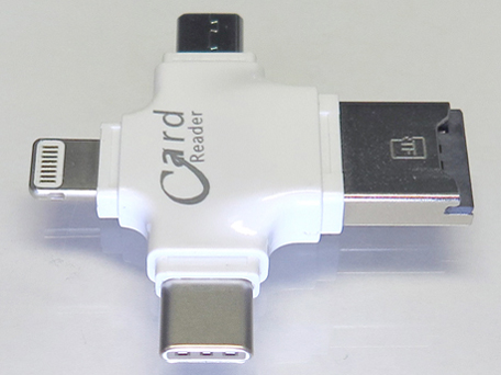 CROSS-MS4W [Lightning/USB Type-C/USB/microUSB microSD ��]