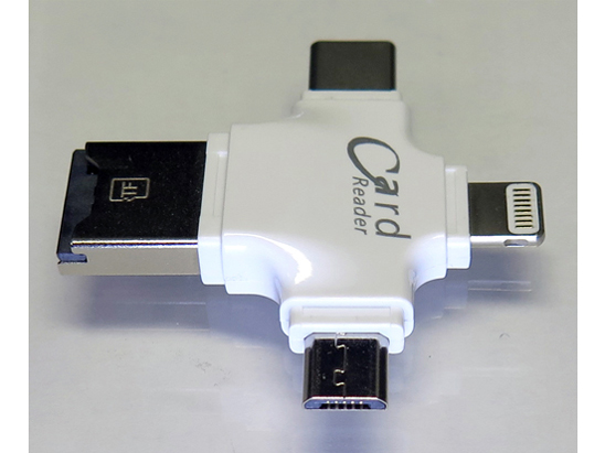 CROSS-MS4W [Lightning/USB Type-C/USB/microUSB microSD ��]